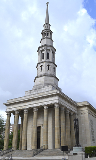 The Cathedral of St. Peter in Chains in downtown Cincinnati will be the site of the 10th annual "White Mass" Nov. 9. (CT Photo/John Stegeman)