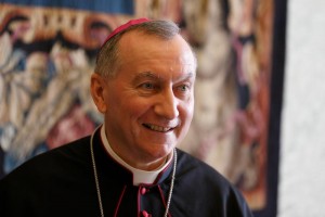 Cardinal Pietro Parolin, Vatican secretary of state, said Pope Francis will enter the United States "as a migrant" during his Sept. 22-27 visit to Washington, New York and Philadelphia. He is pictured at the Vatican in this Nov. 18, 2013, file photo. (CNS photo/Paul Haring) 