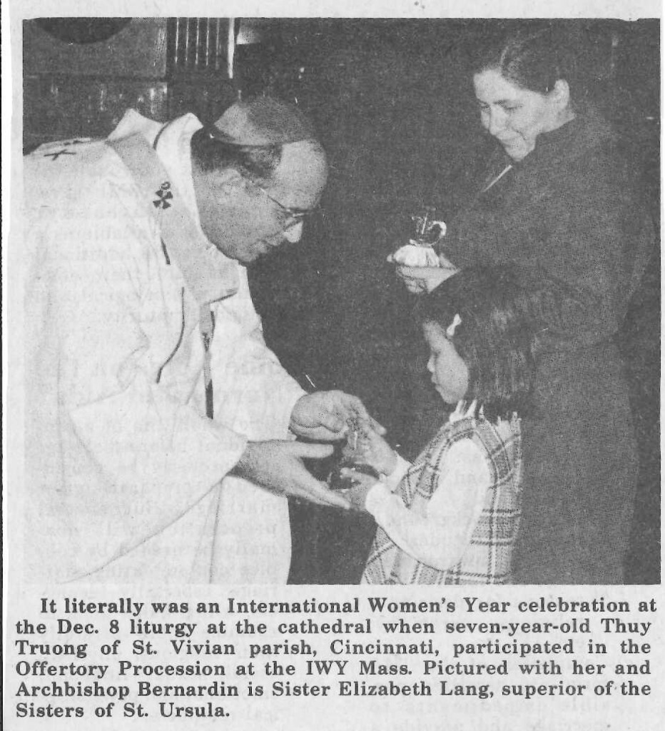 From the Dec. 12, 1975 edition of The Catholic Telegraph. (CT File)