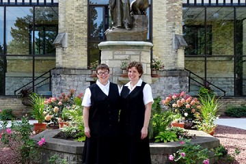 Franciscan Postulants Tricia and Megan (Courtesy Photo)