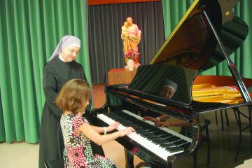 Catherine Finke and Sr. Catherine de Notre Dame, lsp.