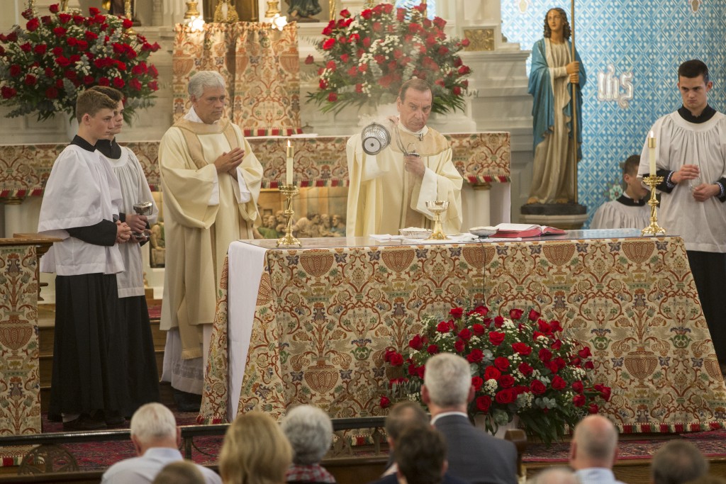 St Rosa"s 150th Anniversary Mass with Archbishop Schnurr.