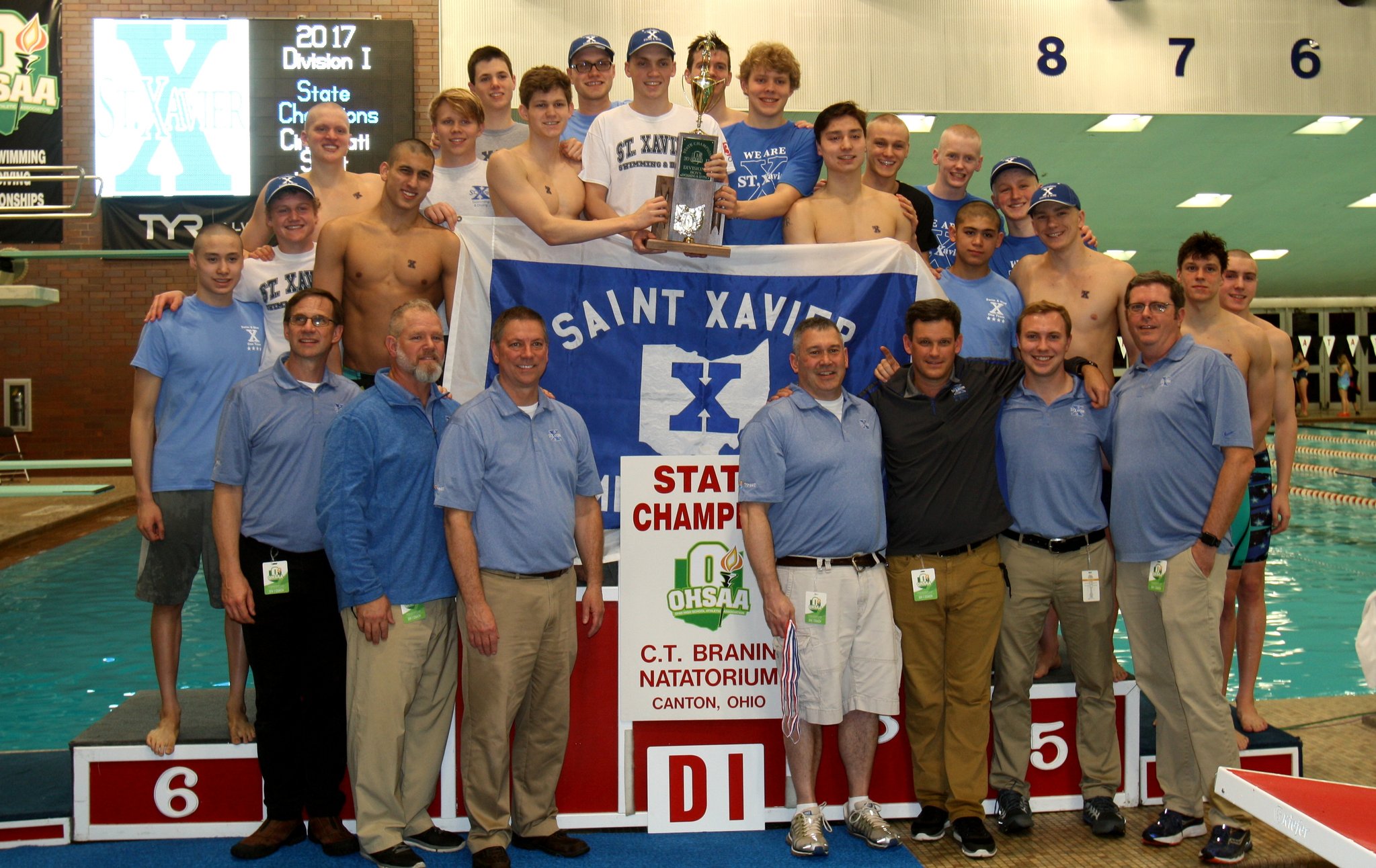 St. Xavier Aquabombers capture 38th State Title