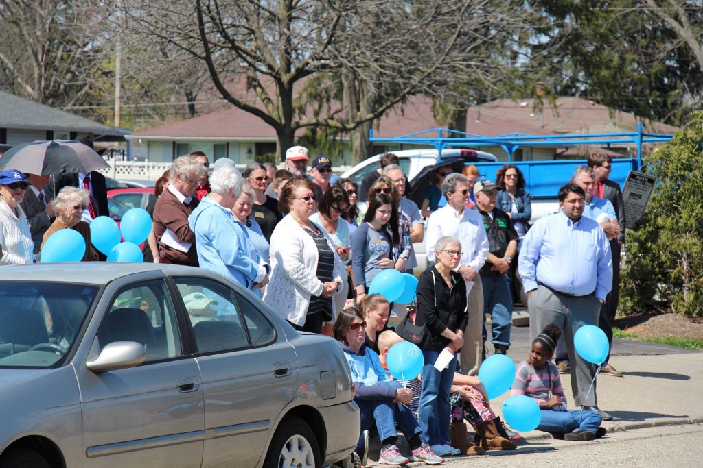 Prayers as 40 Days for Life ended in Dayton (Courtesy Photo)