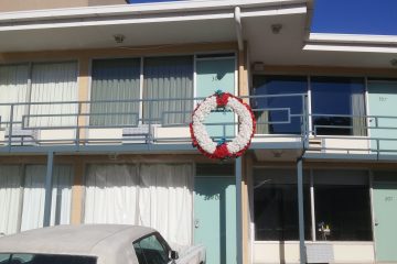 Lorraine Motel in Memphis Tn, Room 306 where Dr. Martin Luther King died. (CT Photo/Greg Hartman)