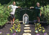 3rd Place, Trey Rouse and Daughter Marissa in Show us your Mary Garden.