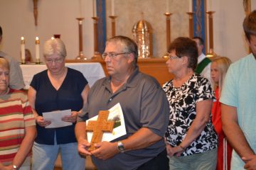 Receiving the 2017 Century Farm Awards (CT Photo/Greg Hartman)