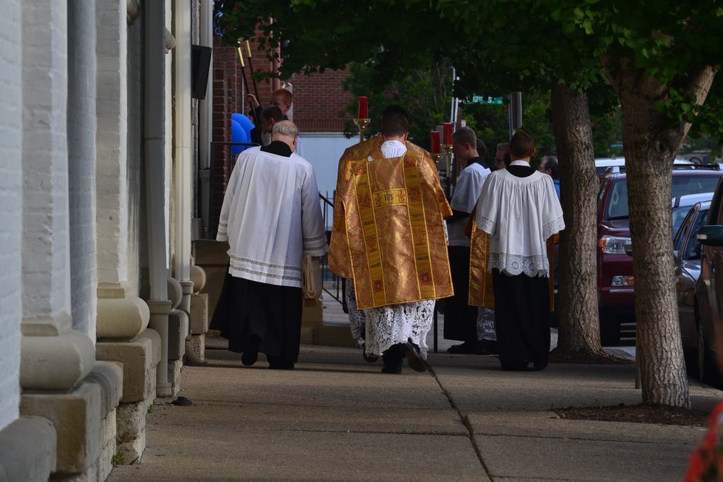 With the anniversary mass complete, Old St. Mary's continues as shining light in Over-the-Rhine. (CT Photo/Greg Hartman)