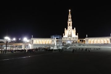 On the eve of the 100th Anniversary of the "Miracle of the Sun", the Basilica of Our Lady of the Rosary in Fatima (CT Photo/Greg Hartman)