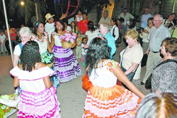 Visitors from the Archdiocese of Cincinnati celebrate the Feast of Our Lady of Soledad with locals in the Diocese of Puerto Escondido, on the Pacific coast of Mexico. (Courtesy Photo)