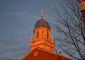 UD's Immaculate Conception Chapel at sunset for Christmas at UD. (CT Photo/Greg Hartman)