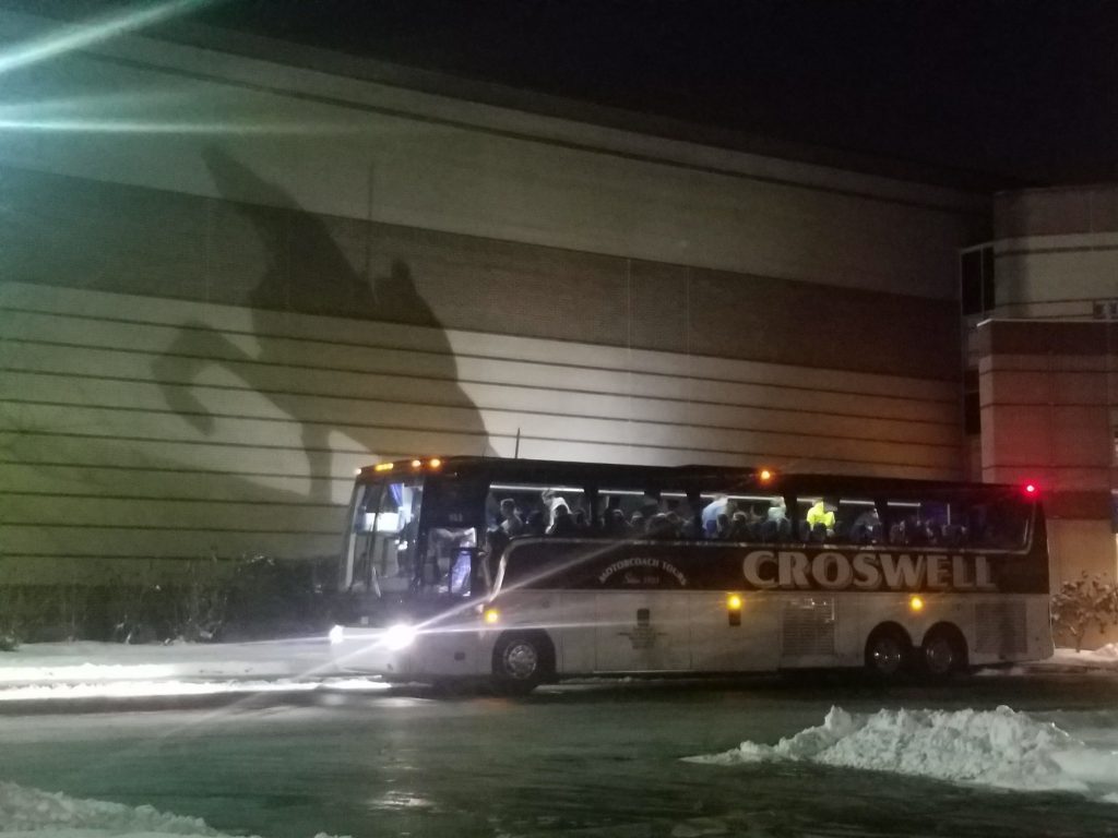 Moeller High School Students depart for Washington DC. (Courtesy Photos)