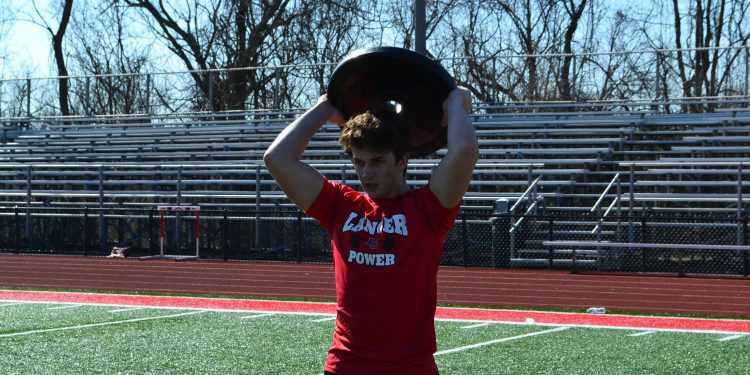 40 seconds of reps signifying 40 days of Lenten sacrifice. (CT Photo/Greg Hartman)