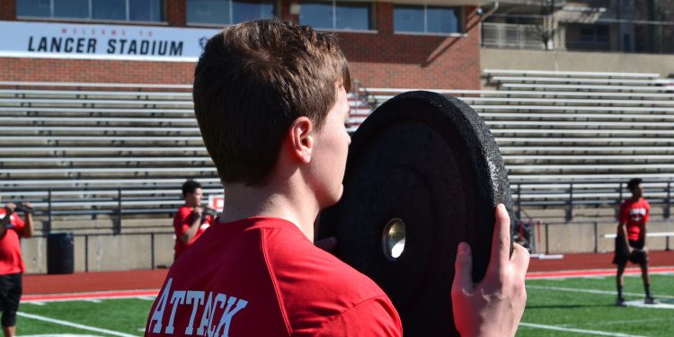 In some ways the weight represents the weighing down of our sins. (CT Photo/Greg Hartman)