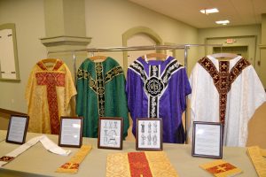 Vestments for Rev. Jacob Willig (CT Photo/Greg Hartman)