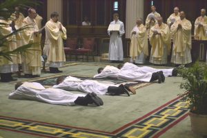 The ancient tradition of The Litany of Supplication. (CT Photo/Greg Hartman)