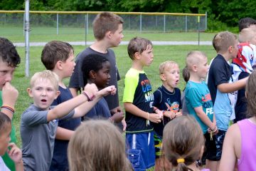 It was the boys turn to sing! (CT Photo/Greg Hartman)