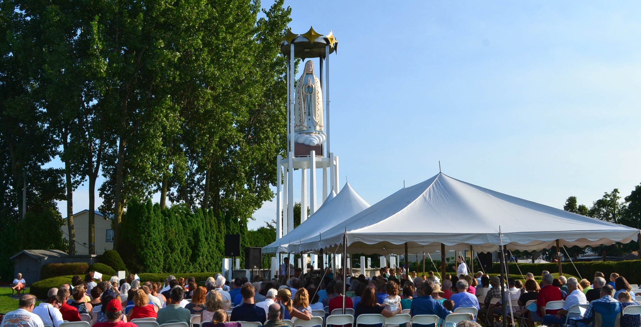 "We pray to God for our eyes to see deeper in what really matters." - Bishop Joseph Binzer (CT Photo/Greg Hartman)