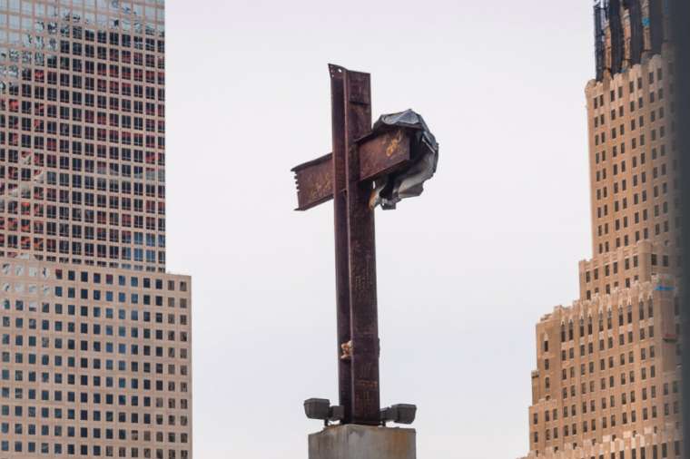 Ground zero cross. Credit: Carlos Restrepo via Shutterstock