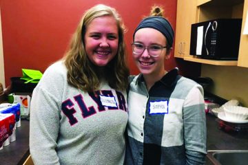 Elizabeth Murray, left, and Sophie Haws are still learning and growing from their immersion experience. (Courtesy Photo)