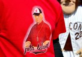 Archbishop Purcell and in Latin, Play Ball! (CT Photo/Greg Hartman)