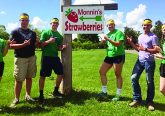 Pictured are the Class of 2018 seniors who took on the "Got Veggies?" topic for their Capstone project. Their work won the Sister Dorothy Stang Award from the archdiocese.