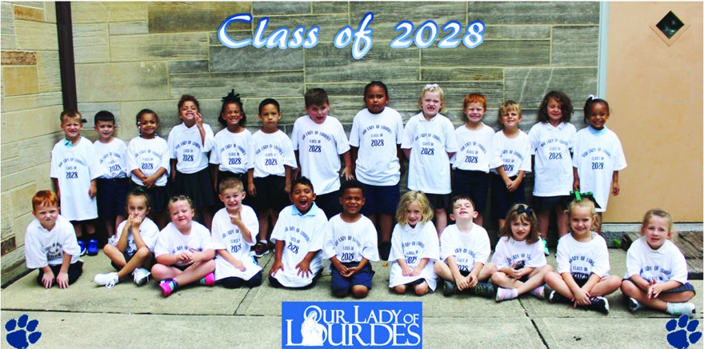 Our Lady of Lordes School students are excited to be back at school!