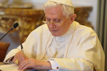 Pope Emeritus Benedict XVI in 2010. Credit: Vatican Media.