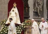 Pope Francis celebrates Mass for Solemnity of Mary, Mother of God Jan. 1, 2020. Credit: Pablo Esparza/CNA.