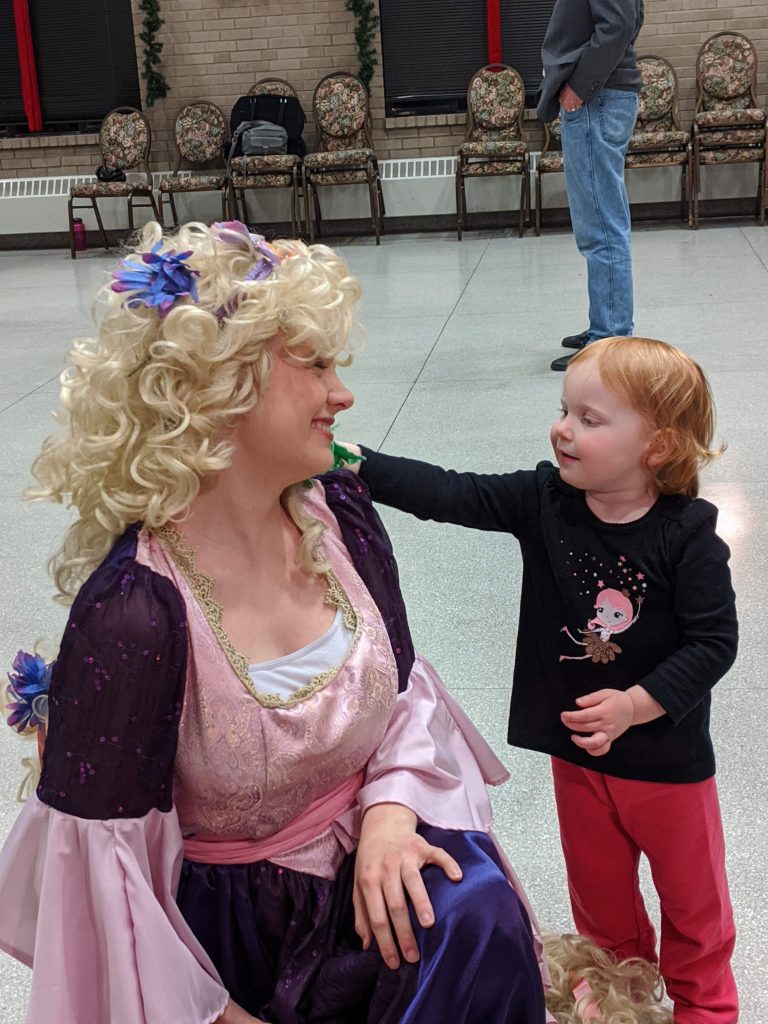 The Angelico Project Family Movie Night presented Tangled-Discovering Christian Symbolism on Jan. 10 at Our Lady of the Holy Spirit Center. The evening included instruction in Christian allegory by Joan Ratajczak and a viewing of Disney's version of the Rapunzel fairy tale, Tangled.