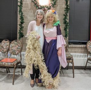 The Angelico Project Family Movie Night presented Tangled-Discovering Christian Symbolism on Jan. 10 at Our Lady of the Holy Spirit Center. The evening included instruction in Christian allegory by Joan Ratajczak and a viewing of Disney's version of the Rapunzel fairy tale, Tangled.