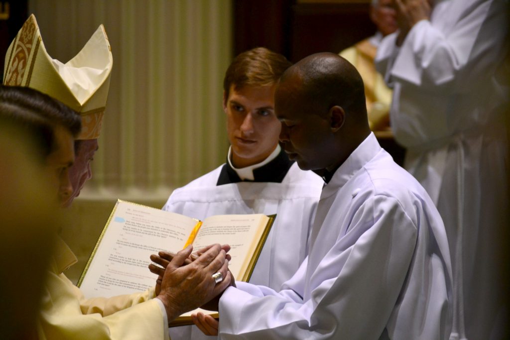 Deacon Benson Lokidiriyo at the Diaconate Ordination 2019