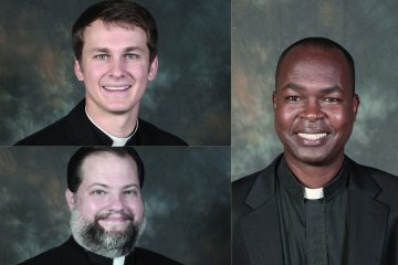 Deacon Chris Komoroski during the Diaconate Ordination 2019