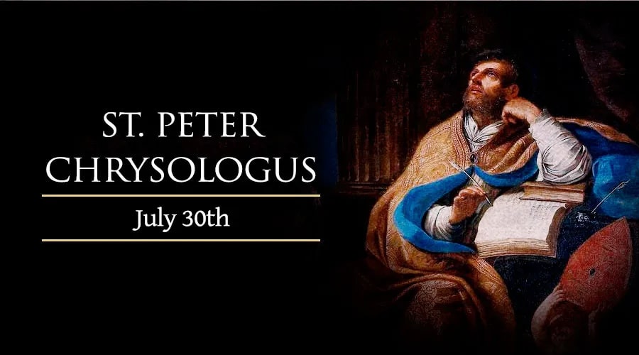 July 30: St. Peter Chrysologus - Catholic Telegraph