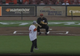 Archbishop Casey Throws out Reds Ceremonial first Pitch