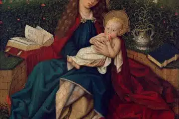 The Madonna of Humility painting